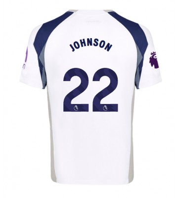 Tottenham Hotspur Brennan Johnson #22 Hjemmebanetrøje 2025-26 Kortærmet